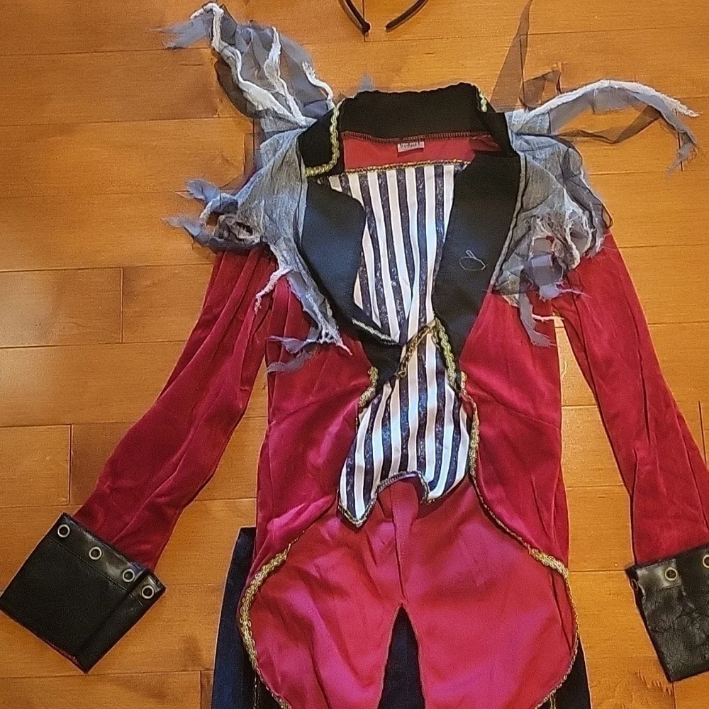 GIRL'S DARLING RINGLEADER COSTUME, SZ L,  12-14 - Picture 5 of 15